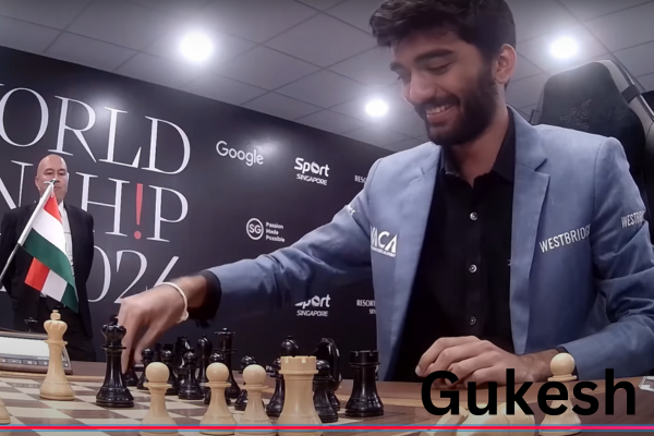 D Gukesh, World Chess Champion 2024